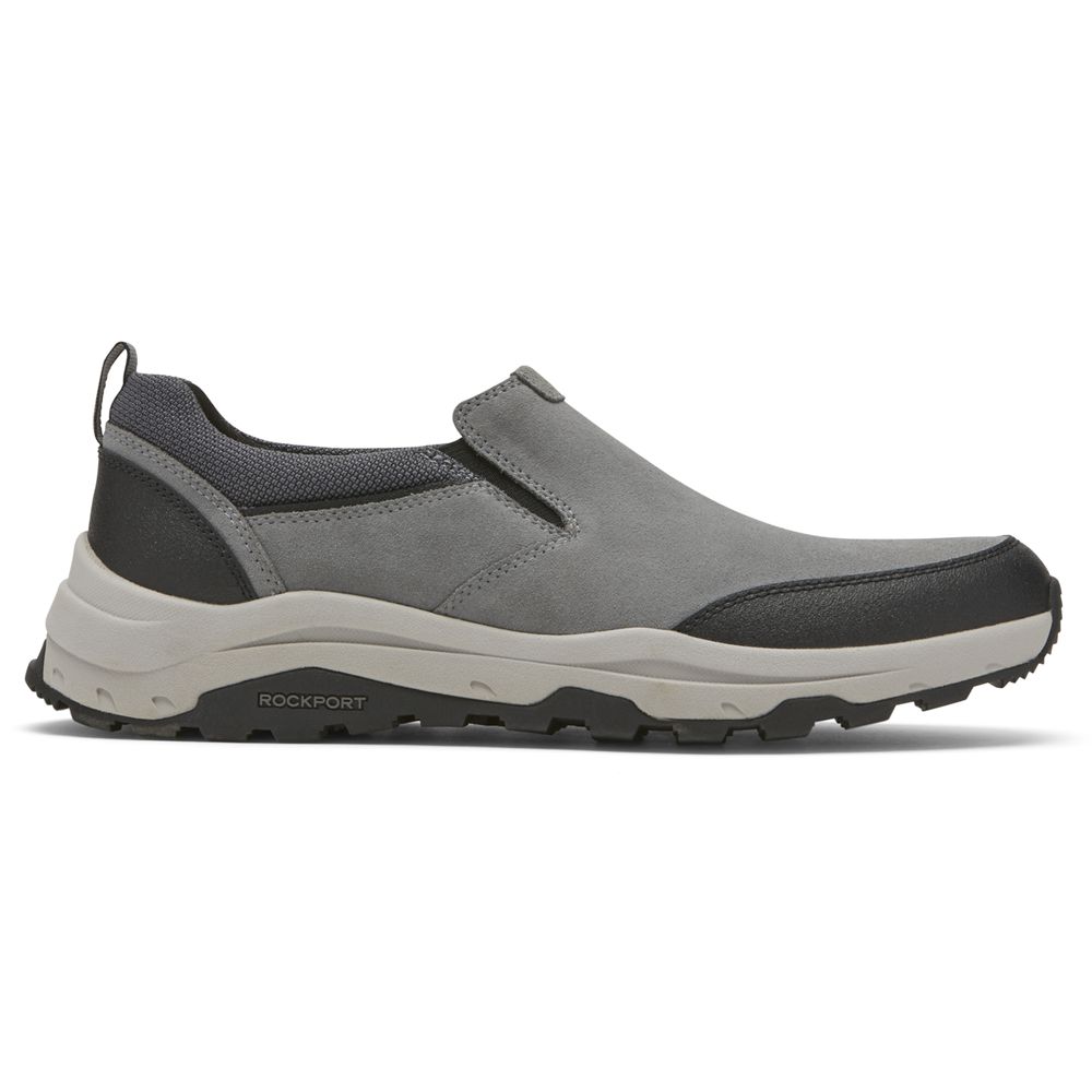 Rockport Canada Xcs Birchfield Slip-On Trekker - Mens Walking Shoes Grey (PNX042637)